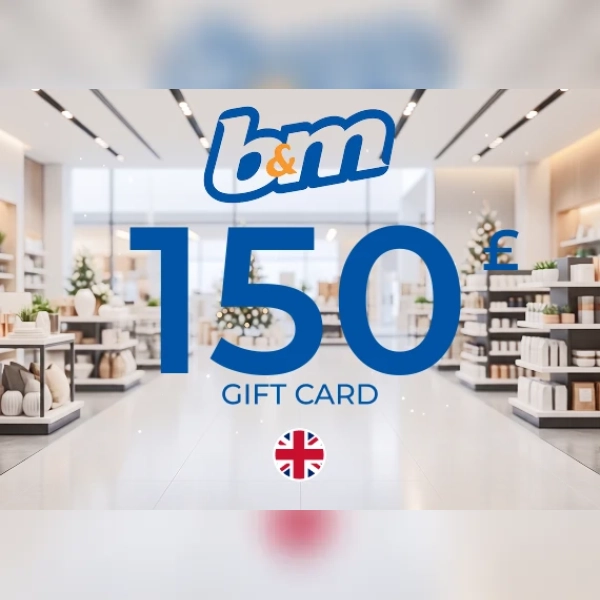 B&M Gift Card 150 GBP Key - UNITED KINGDOM