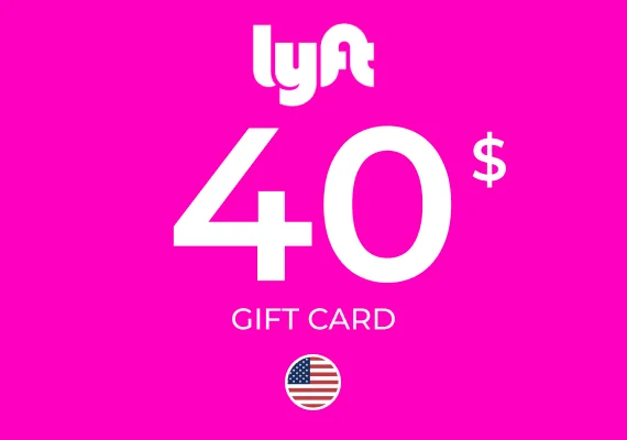 Lyft Gift Card 40 USD