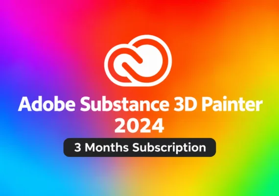 Adobe Substance 3D Painter 2024 - 3 Months Subscription