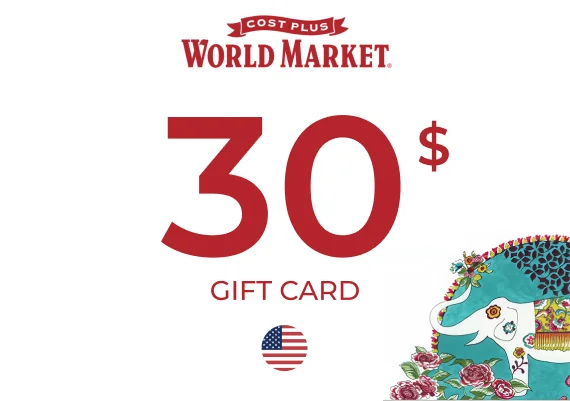 Cost Plus World Market Gift Card 30 USD