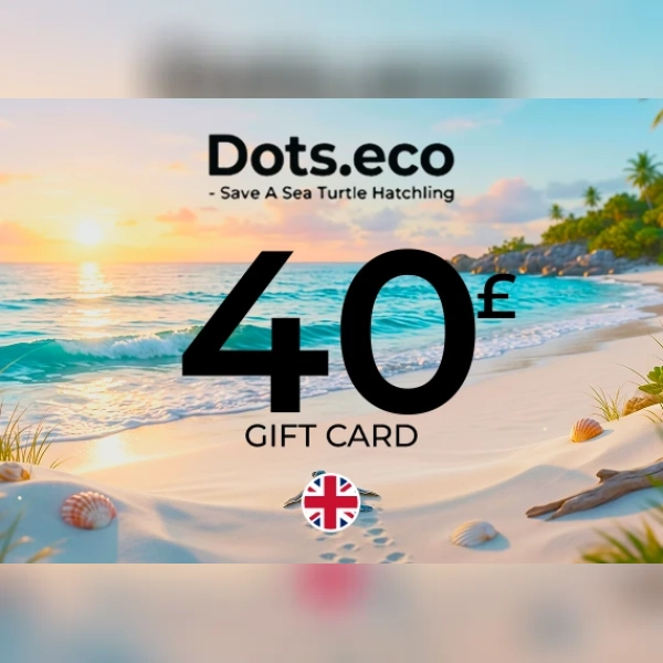 Dots.eco - Save a sea turtle hatchling Gift Card 40 GBP Key - UNITED KINGDOM