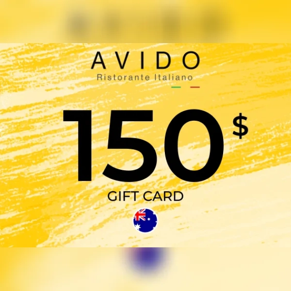 Avido Ristorante Gift Card 150 AUD Key - AUSTRALIA