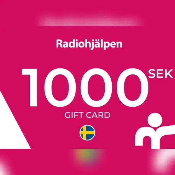 Radiohjälpen Gift Card 1000 SEK Key - SWEDEN