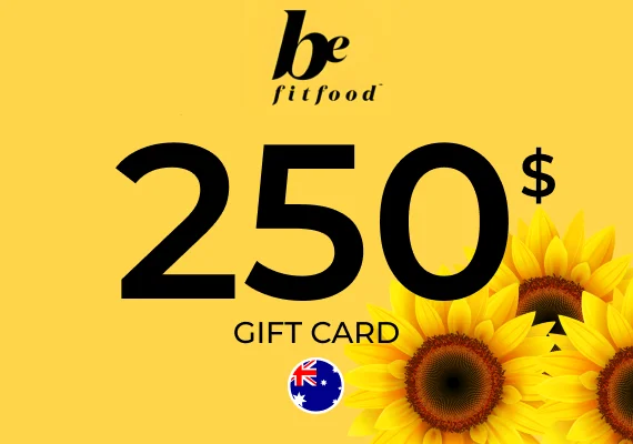 Be Fit Foods Gift Card 250 AUD