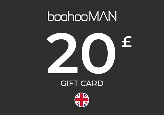 Boohooman Gift Card 20 GBP