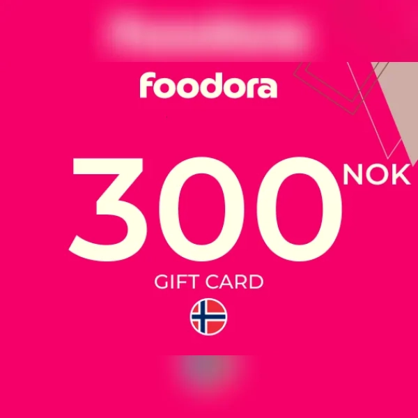 Foodora Gift Card 300 NOK Key - NORWAY