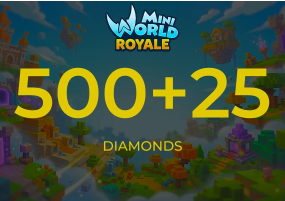 Mini World Royale - 500 + 25 Diamonds