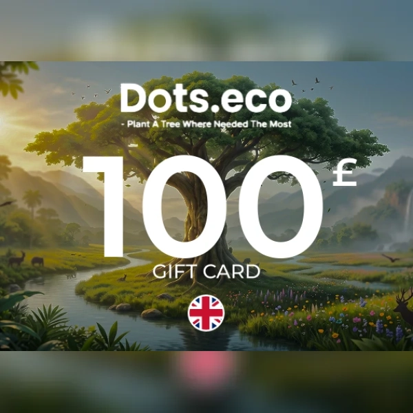 Dots.eco - Plant a tree where needed the most Gift Card 100 GBP Key - UNITED KINGDOM