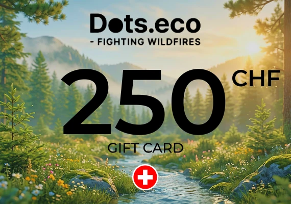 Dots.eco - Fighting Wildfires Gift Card 250 CHF