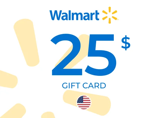 Walmart Gift Card 25 USD
