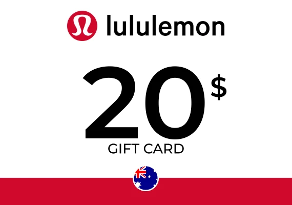 LULULEMON Gift Card 20  AUD