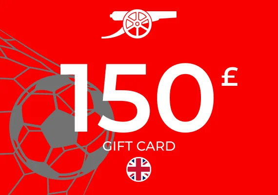 Arsenal Football Club Gift Card 150 GBP