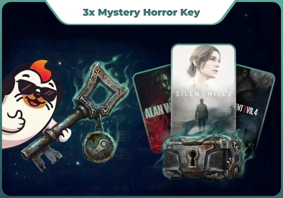 3x Horror Mystery Steam Keys