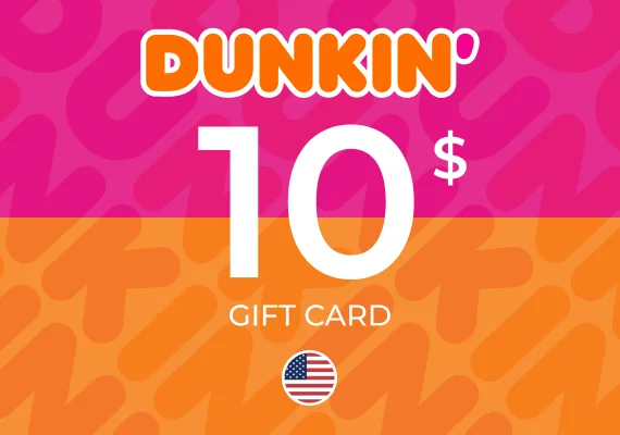 Dunkin' Donuts Gift card 10 USD