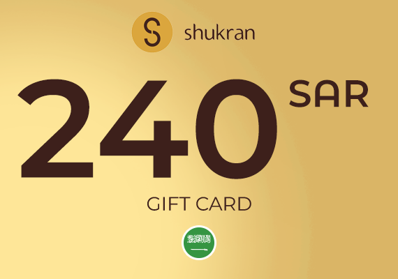 Shukran Gift Card 240 SAR
