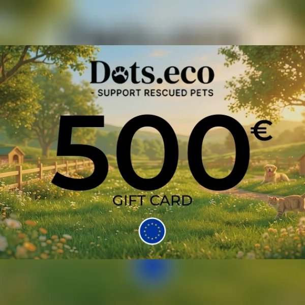Dots.eco - Support Rescued Pets Gift Card 500 EUR Key - EU