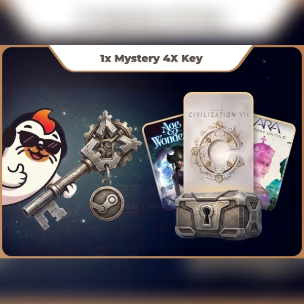 Mystery Keys 1X 4X Mystery Steam Key