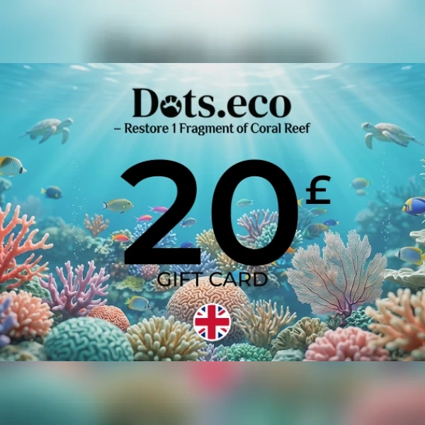 Dots.eco - Restore 1 fragment of coral reef Gift Card 20 GBP Key - UNITED KINGDOM