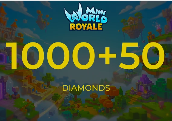 Mini World Royale - 1000 + 50 Diamonds