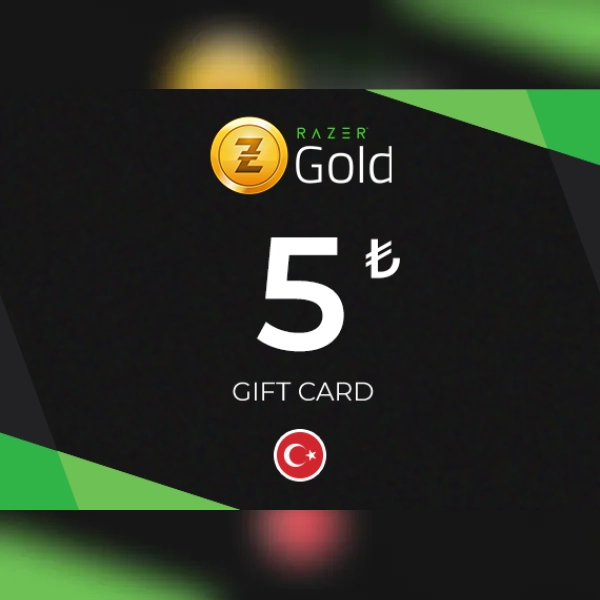 Razer Gold Gift Card 5 TRY Key - TURKEY
