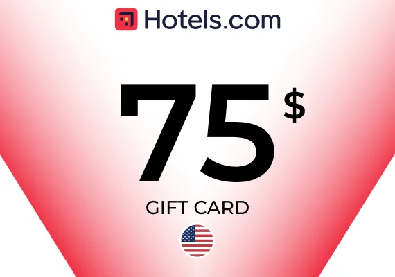 Hotels.com Gift Card 75 USD