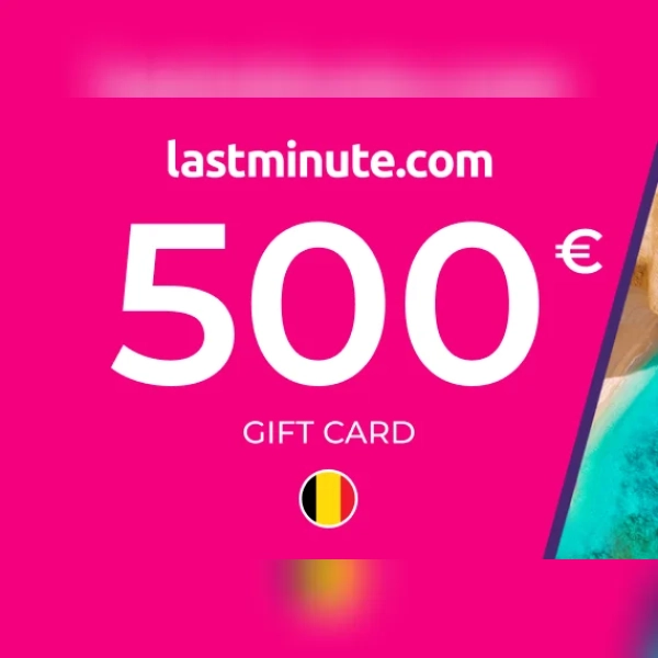 lastminute.com Holiday Gift Card 500 EUR Key - BELGIUM