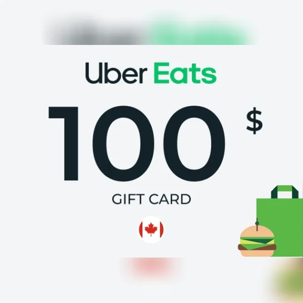 Uber Eats Gift Card 100 CAD Key - CANADA