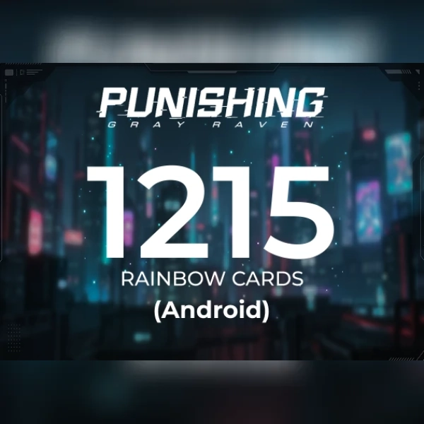 Punishing Gray Raven - 1215 Rainbow Cards (Android) Direct Top-Up - GLOBAL