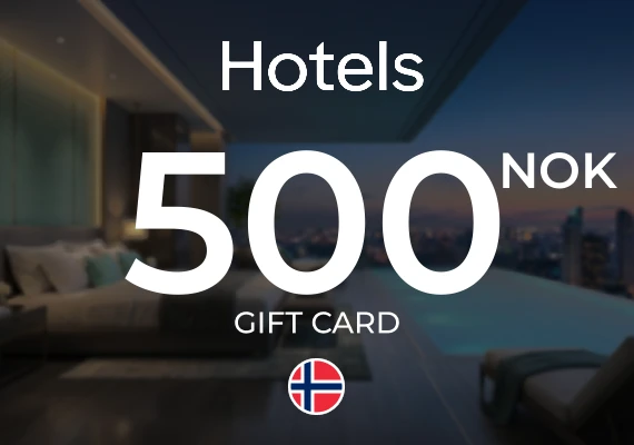 Hotels Online Gift card 500 NOK