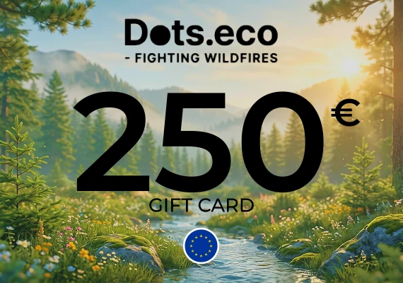 Dots.eco - Fighting Wildfires Gift Card 250 EUR