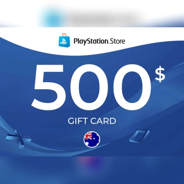 PlayStation Gift Card 500 AUD - AUSTRALIA