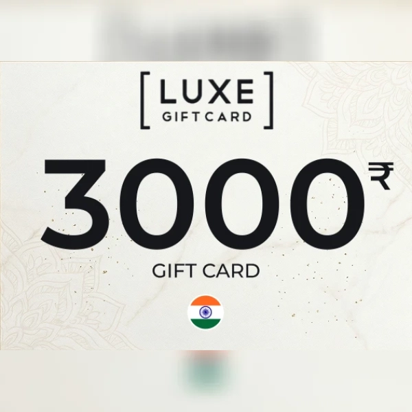 Luxe Gift Card 3000 INR Key - INDIA