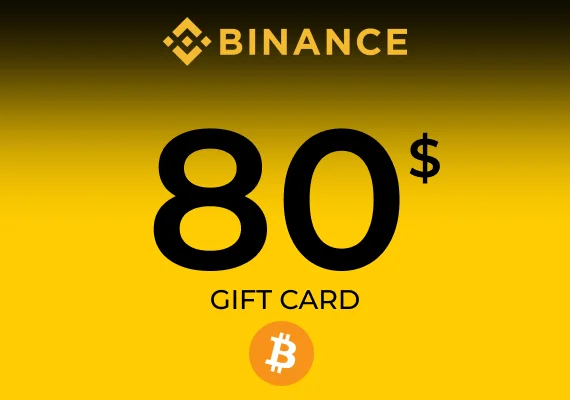 Binance Gift Card (BTC) 80 USD