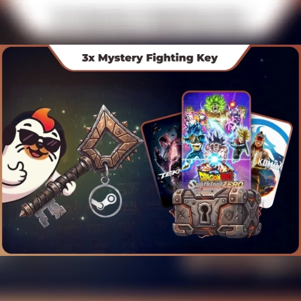Mystery Keys 3X Fighting Mystery Steam Keys