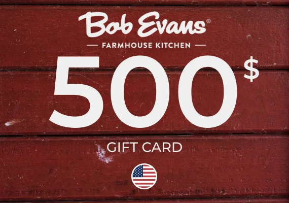 Bob Evans Restaurants Gift Card 500 USD Key - UNITED STATES