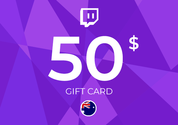Twitch Gift Card 50 AUD