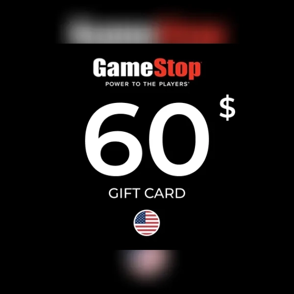 GameStop Gift Card 60 USD Key - UNITED STATES