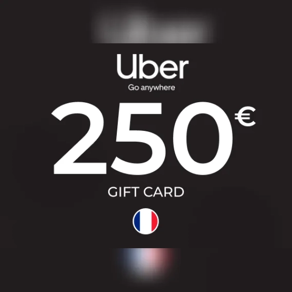 Uber Gift Card 250 EUR Key - FRANCE