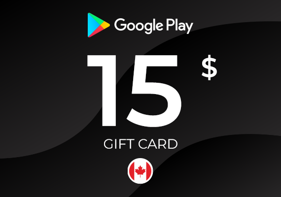Google Play Gift Card 15 CAD