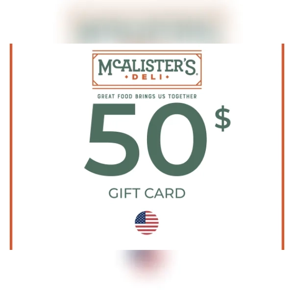 McAlister’s Gift Card 50 USD Key - UNITED STATES