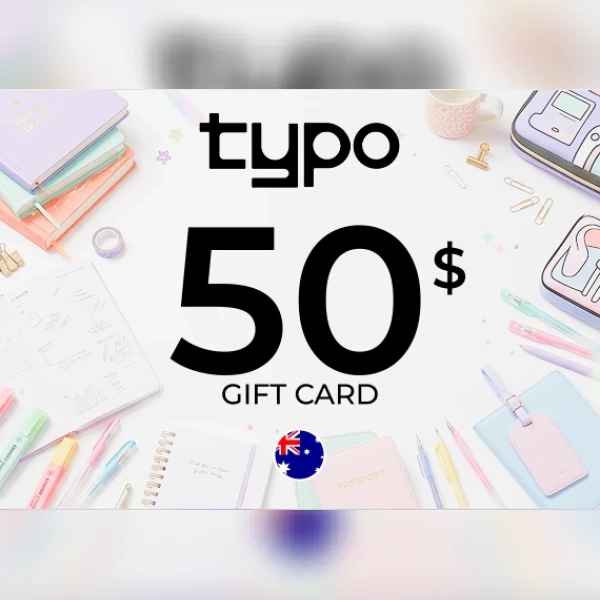 Typo Gift Card 50 AUD Key - AUSTRALIA