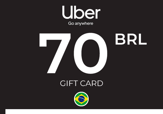 Uber Gift Card 70 BRL