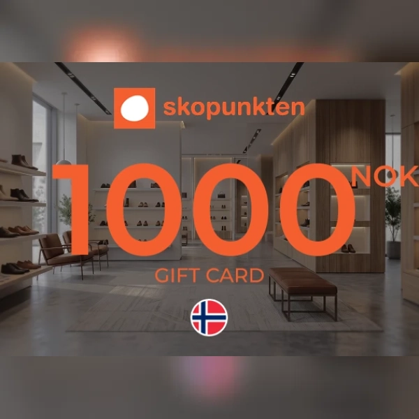 Skopunkten Gift Card 1000 NOK Key - NORWAY