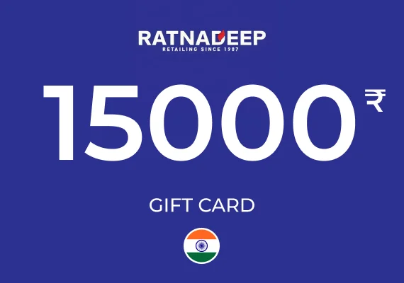 Ratnadeep Super Market Gift Card 15000 INR