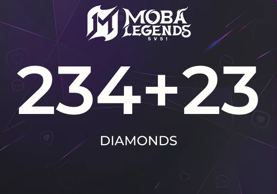 Moba Legends - 234 Diamonds + 23 Bonus