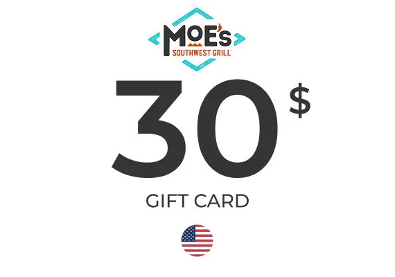 Moe’s Southwest Grill Gift Card 30 USD Key - UNITED STATES