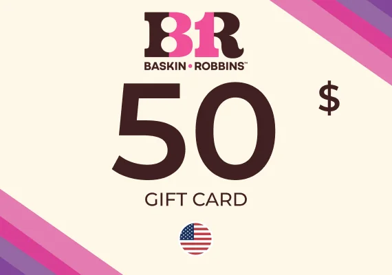 Baskin-Robbins Gift Card 50 USD