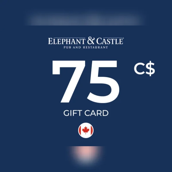 Elephant & Castle Gift Card 75 CAD Key - CANADA