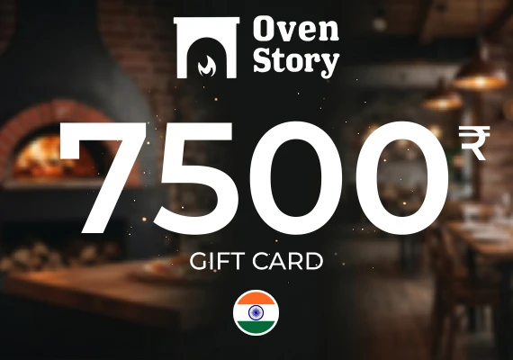 Ovenstory Gift Card 7500 INR