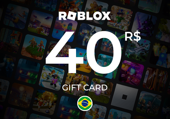 Roblox Card 40 BRL Roblox Card 40 BRL